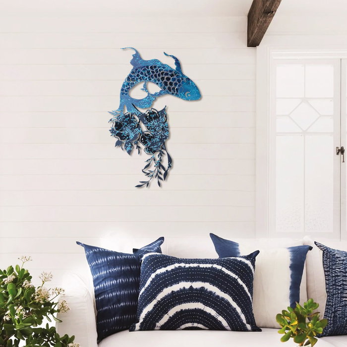 Wallity Carpa Koi- APT748 M Azul
